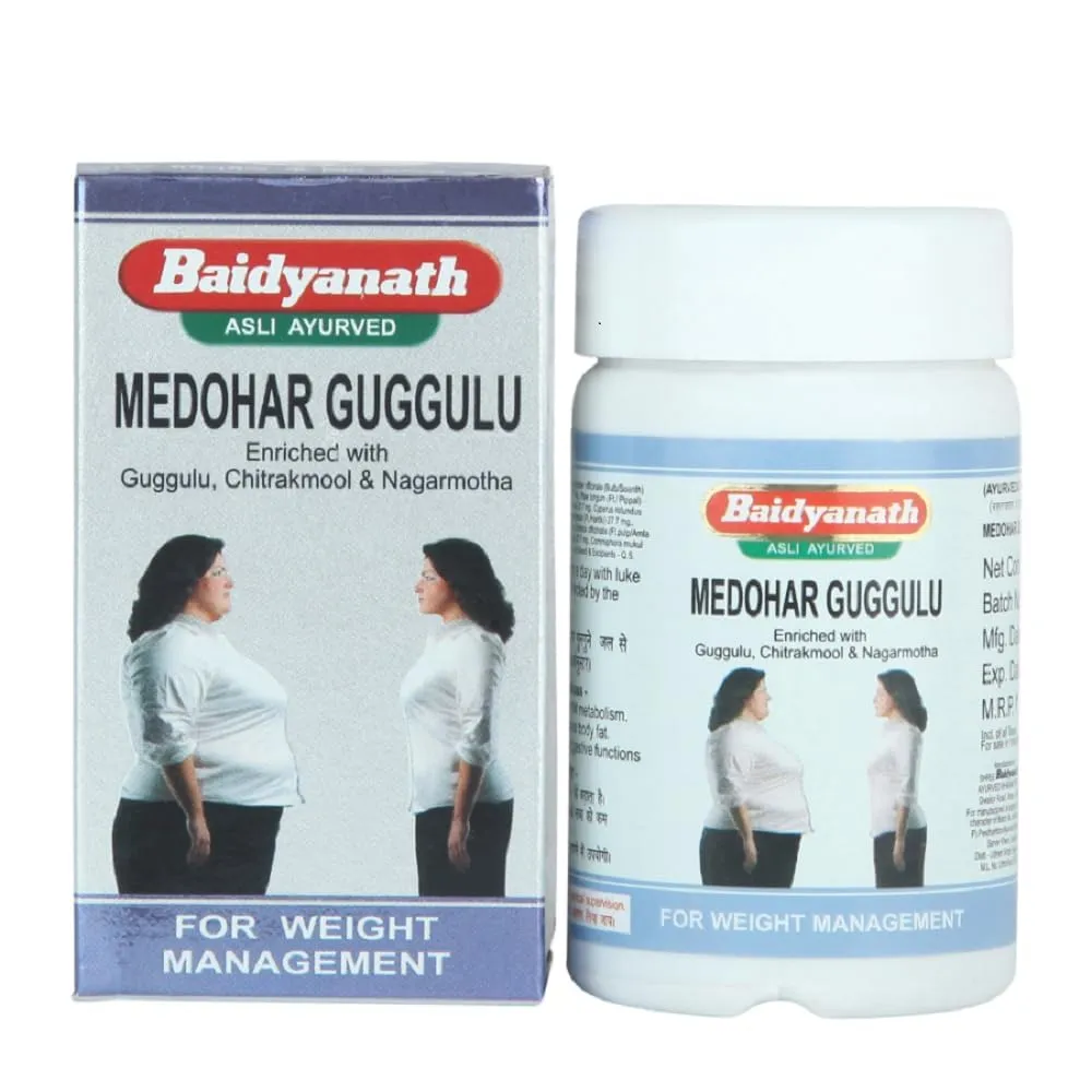 Baidyanath Medohar Guggulu 120 Tablets 6.webp